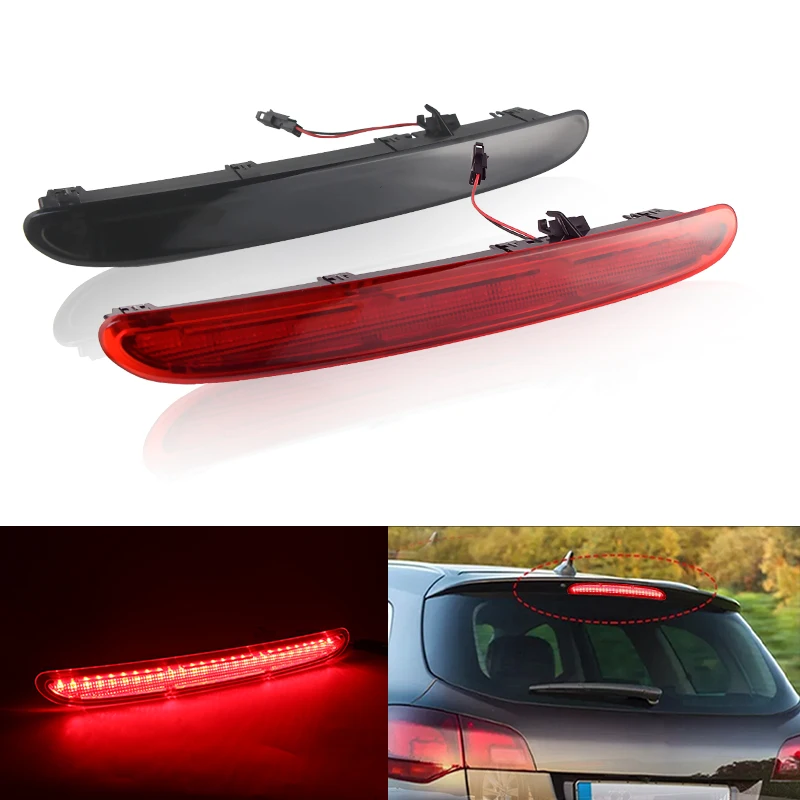 1PC LED Tail Warning Lamp Rear Stop Lamp Super Bright Third Brake Tail Light for Vauxhall/Opel Astra J GTC 2009-2016 13372164