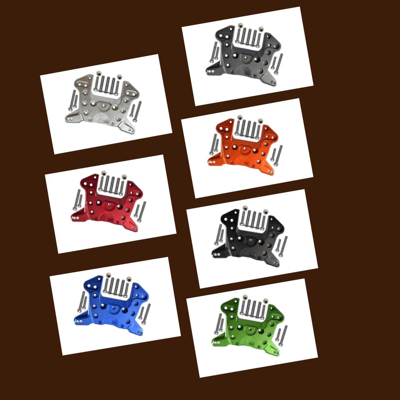 GPM Aluminiowe mocowanie amortyzatora przedniego do ARRMA 1/5 Kraton 8S, Kraton EXB, Outcast 8S ARA320475