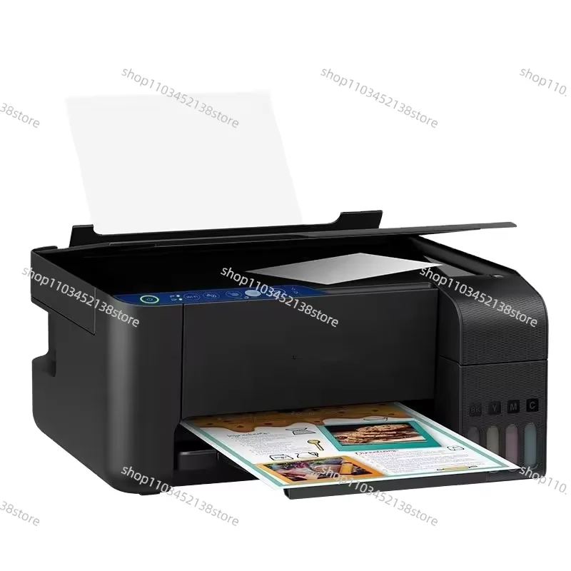 Hot Selling A4 Wifi L3158/l3258 Desktop 4 Color Ecotank Multifunction Integrated Inkjet Printer for E-pson Ep Printer
