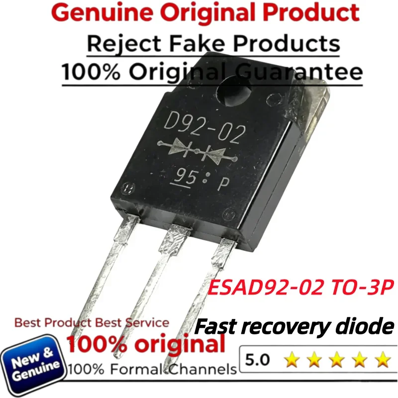 5-10-20pcs 100% New Imported Original  ESAD92-02 ESAD92  D92-02 Fast Recovery Diode 20A 200V TO-3P