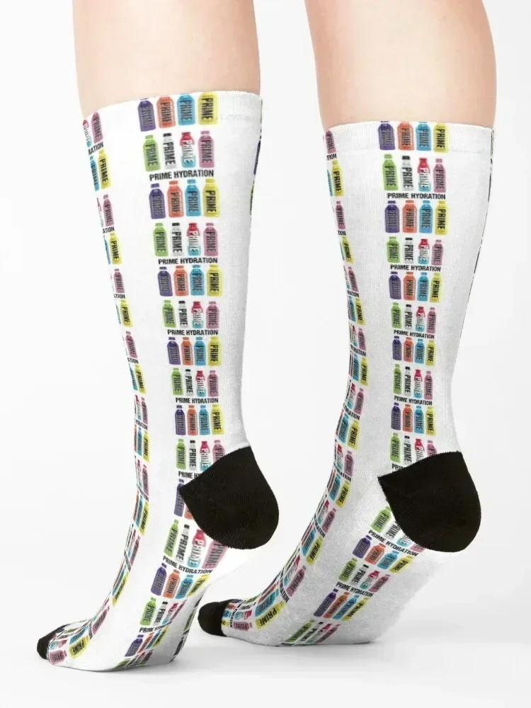 Prime hydration drink Socks new in's summer designer brand bright garter Men's Socks Luxury Women's