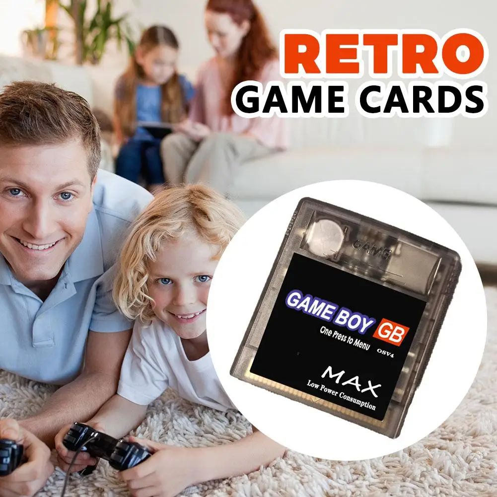 

Для EDGB GB Burn Card OSV4 Ретро игровая карта - совместимая с игровой консолью Game Boy GB Высокопроизводительная классическая игра