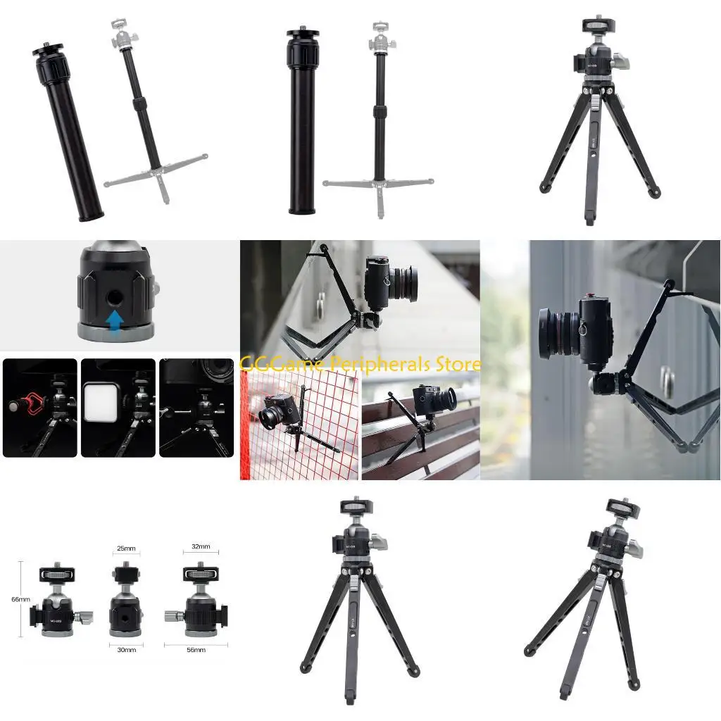 

U55B Phone Tripod for Phone Portable Selfie Tripod Phone Tripod Stand for Video