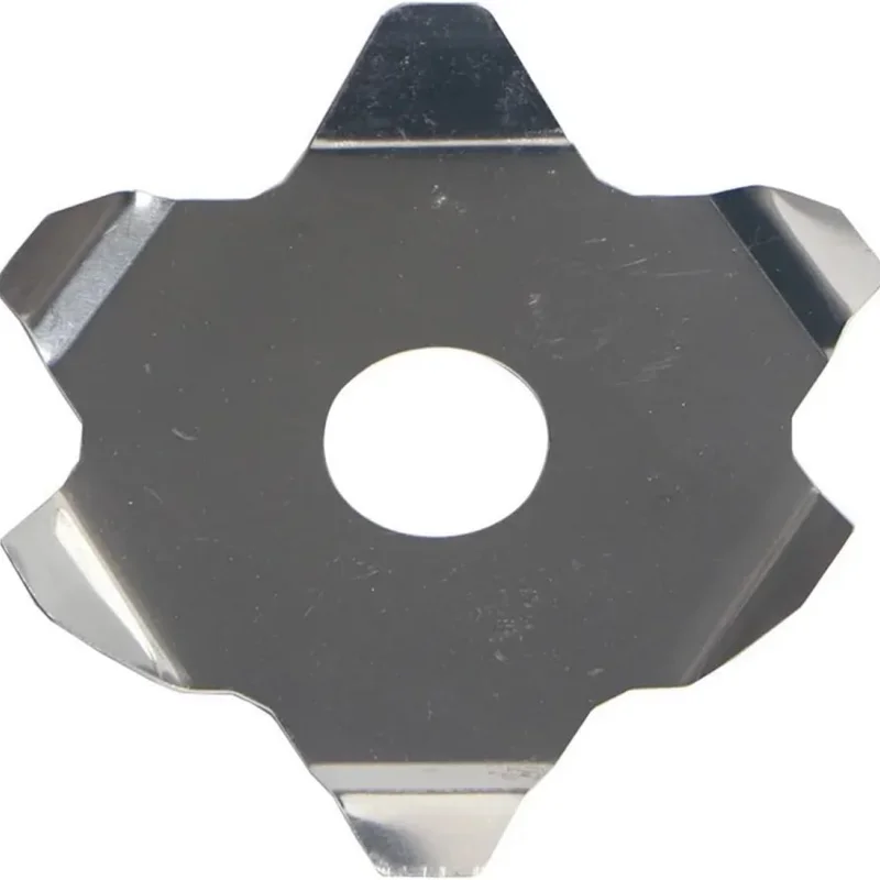 For CG94 Disc Mower Anti-Winding Auxiliary Blade Mower Parts Mower Silver Does Not Wrap Mower Head Blade Garden Tools