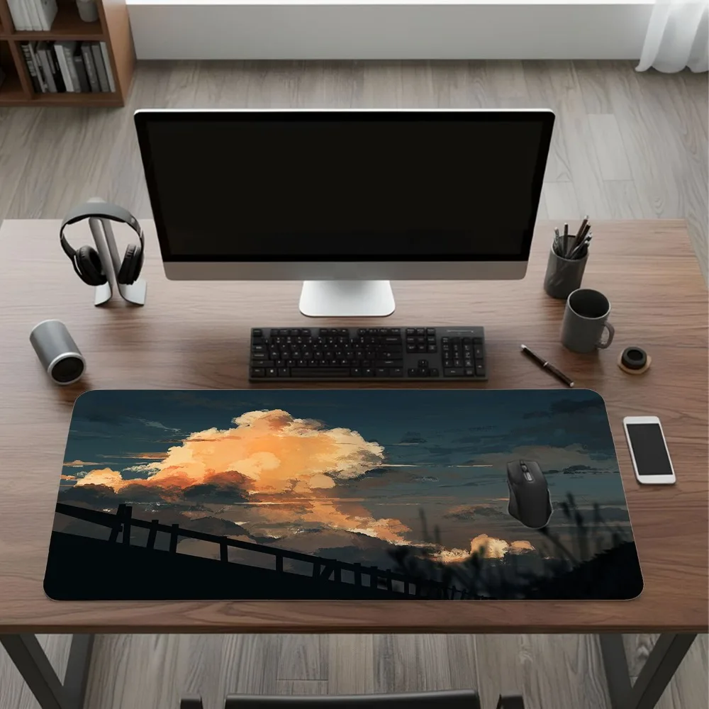 Anti-slip mouse pad and desktop protection pad alfombrillas gaming teclado mecânico alfombrilla ratón mouse pad grande
