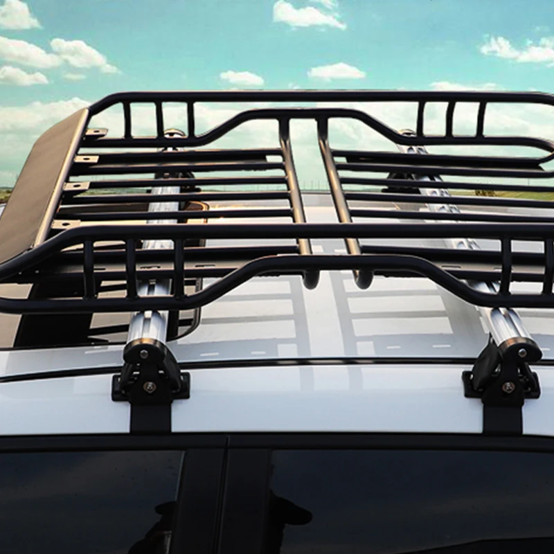 Car Trunk Frame Multifunctional Roof Box Frame Crossbar Modification Suitable for Car Pickup Truck Light Top Camper Suv Models