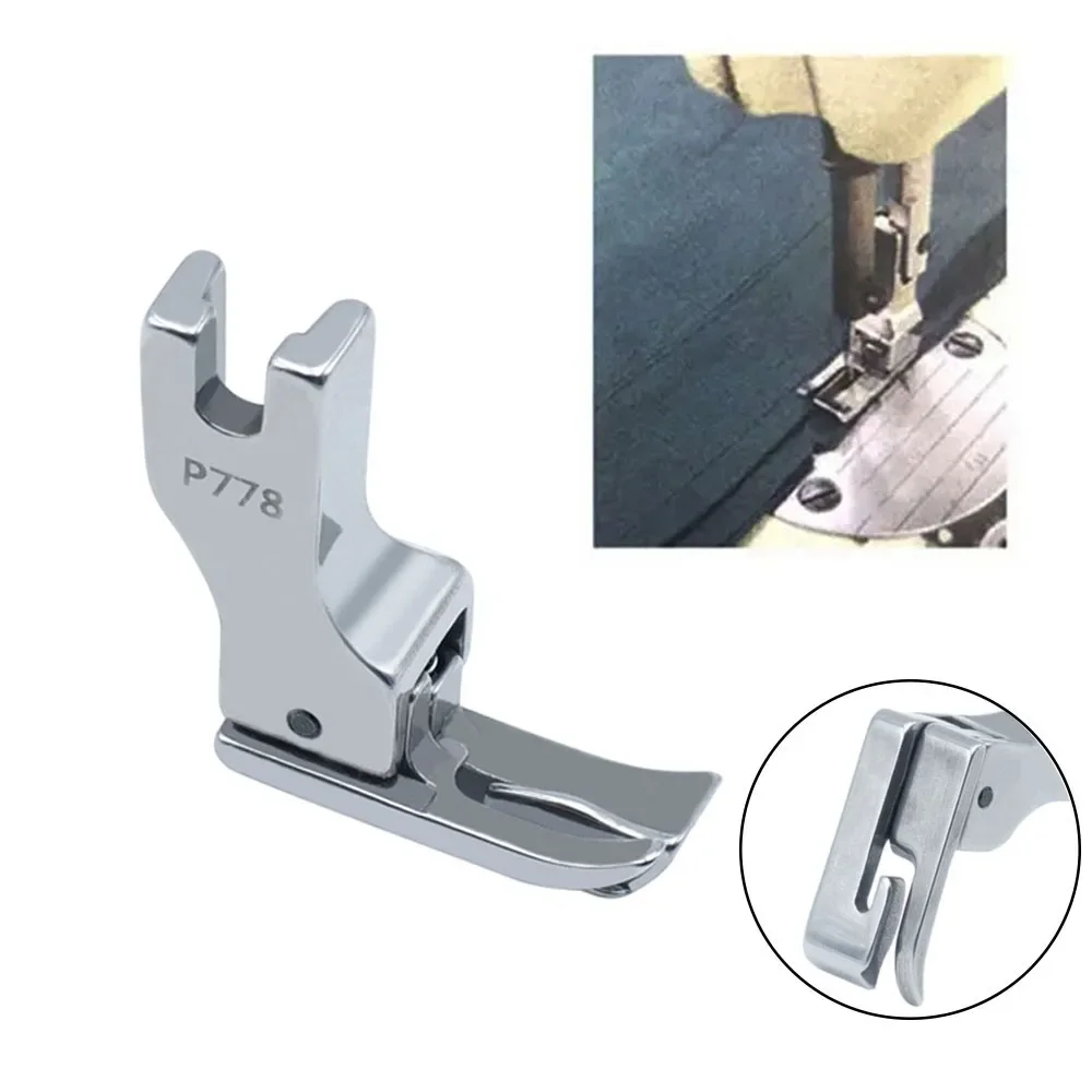 Industrial Sewing Machine Presser Foot Compensating Feet Left/Right High Low Edge Guide Flat Sewing Spare Part Collection