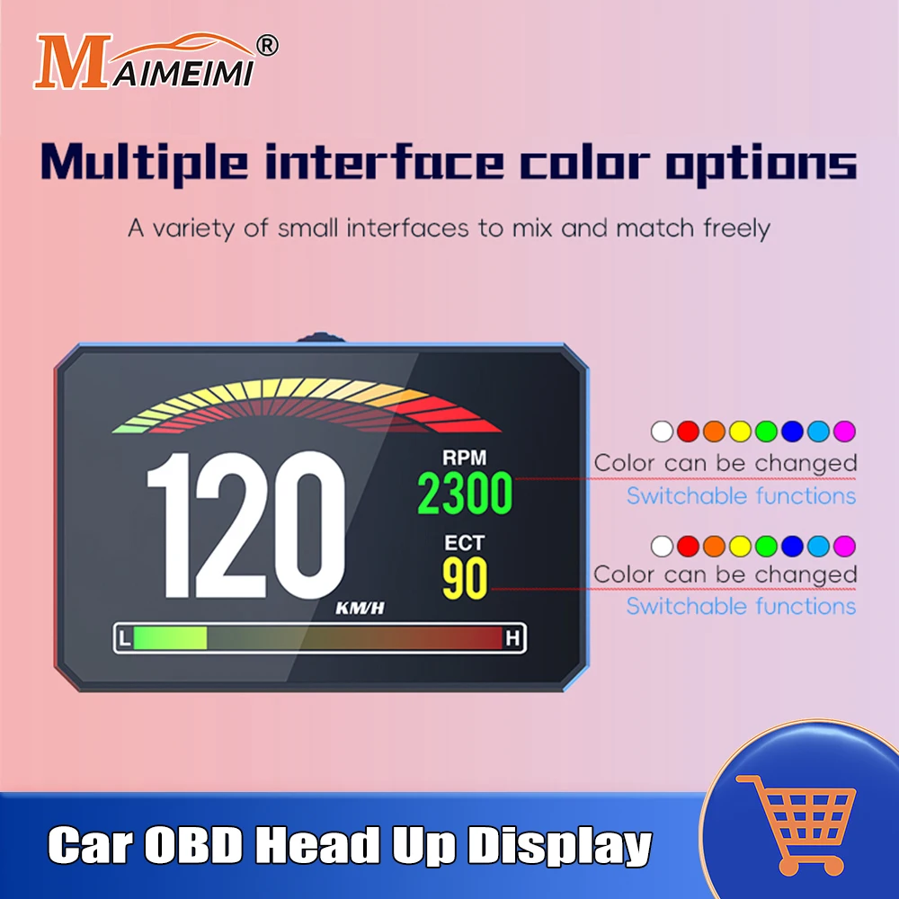 Car Obd Head Up Dis…