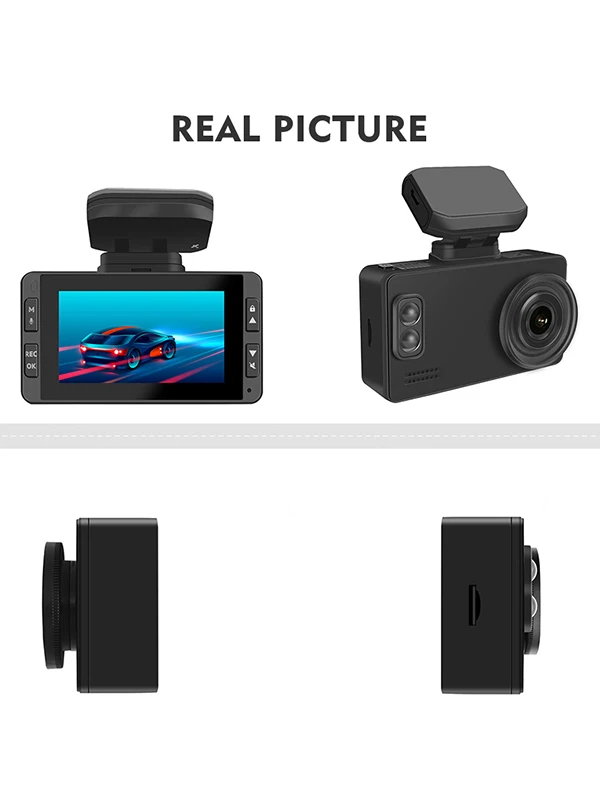 Gofuture Easy install Full HD 1080P car camera video recorder night vision radar detector dash cam