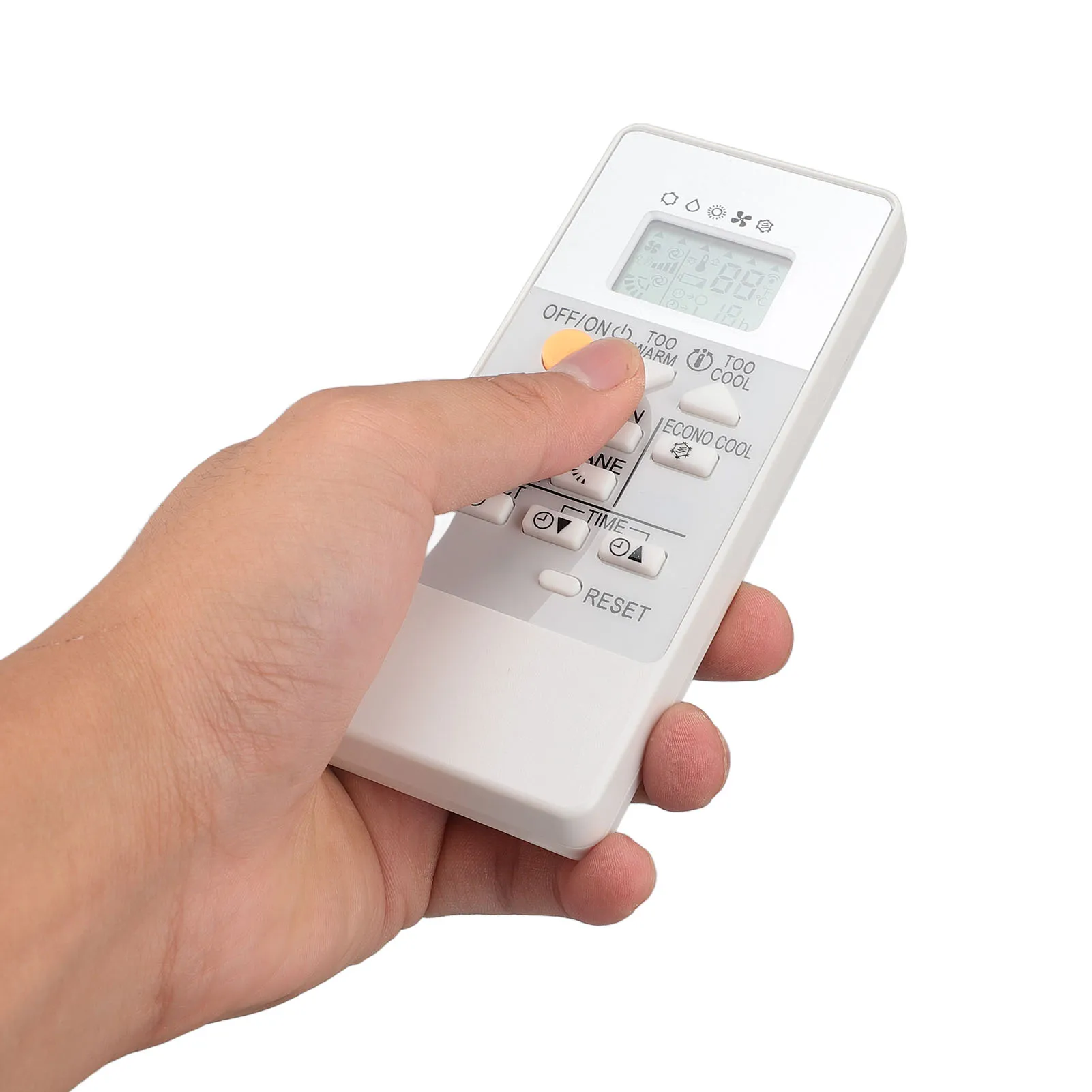 RH18A Replace AC Remote Control ABS Air Conditioner Replacement Remote for MSZ HR25VF MSZ HR35VF MSZ HR42VF MSZ HR50VF
