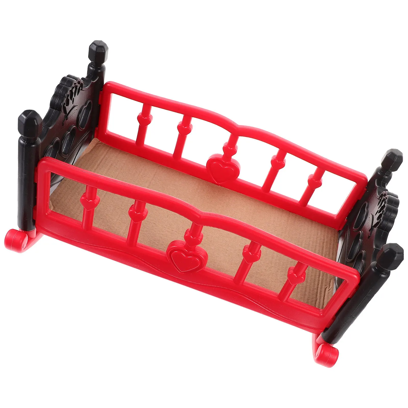 

Crib Chic Realistic Design for Kids Playing House Pretend Play Accessories Bedroom Decor Creative Gift