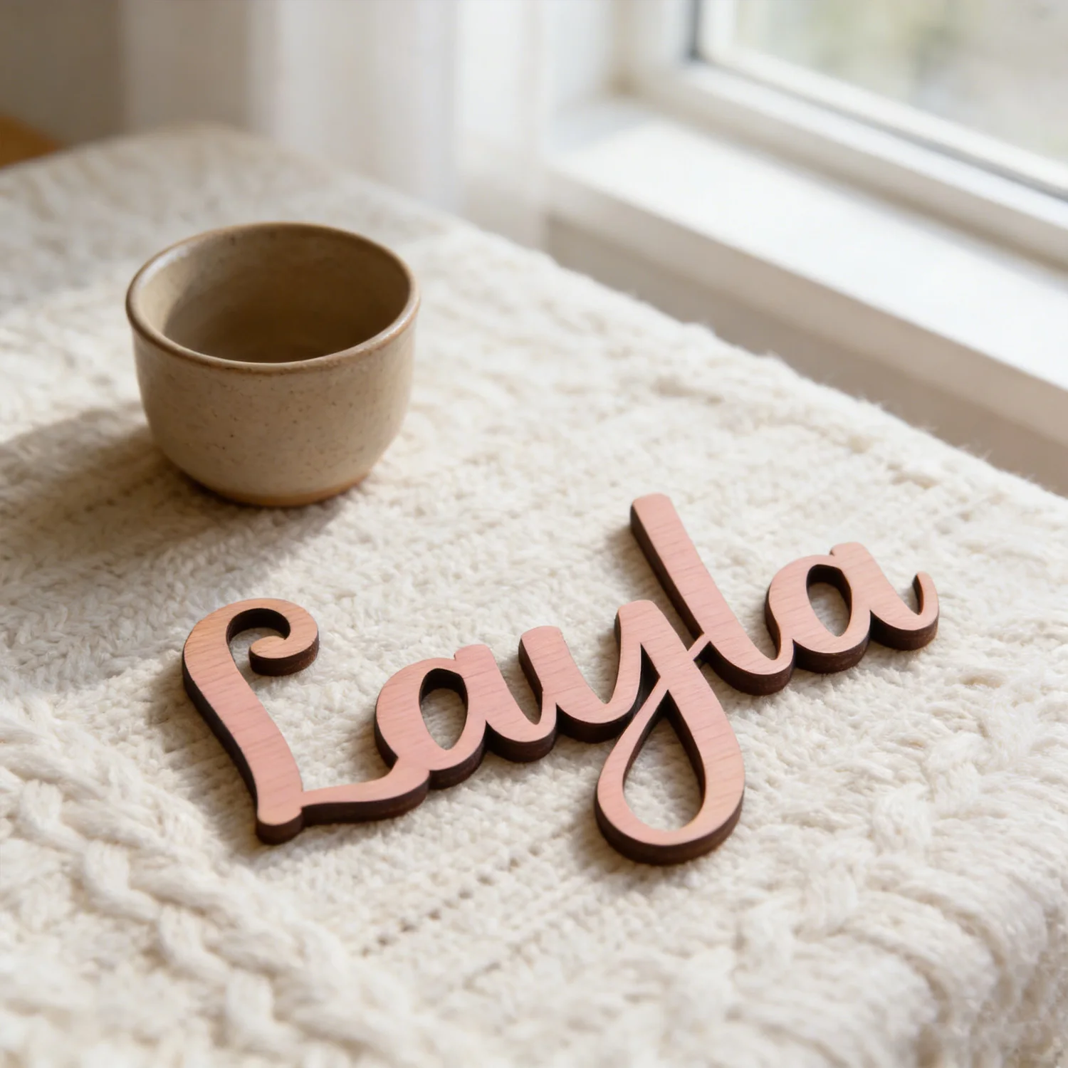 1pc Customized personalized name tag, Custom content, no need for electricity Children's room name decoration