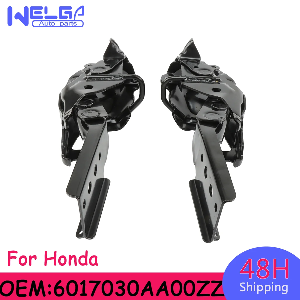 

1set Left and Right Hood Hinges Driver & Passenger Side For Honda Accord 2023-2024 6012030AA00ZZ 6017030AA00ZZ