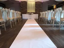 3M 6M 9M Long Wedding Aisle Runner Carpet WHITE Carpet Indoor Outdoor Wedding Carpet Party Event Stage Anti-slip Rugs