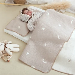 65x130cm Baby Blanket for Autumn and Winter Soft and Gentle Kindergarten Bedding Sheet Children's Crib Essential Stuff