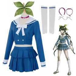 Anime Danganronpa V3 Cosplay Chabashira Tenko Costume School Uniform Dress Suit Halloween Carnival Clothes for Girls Women