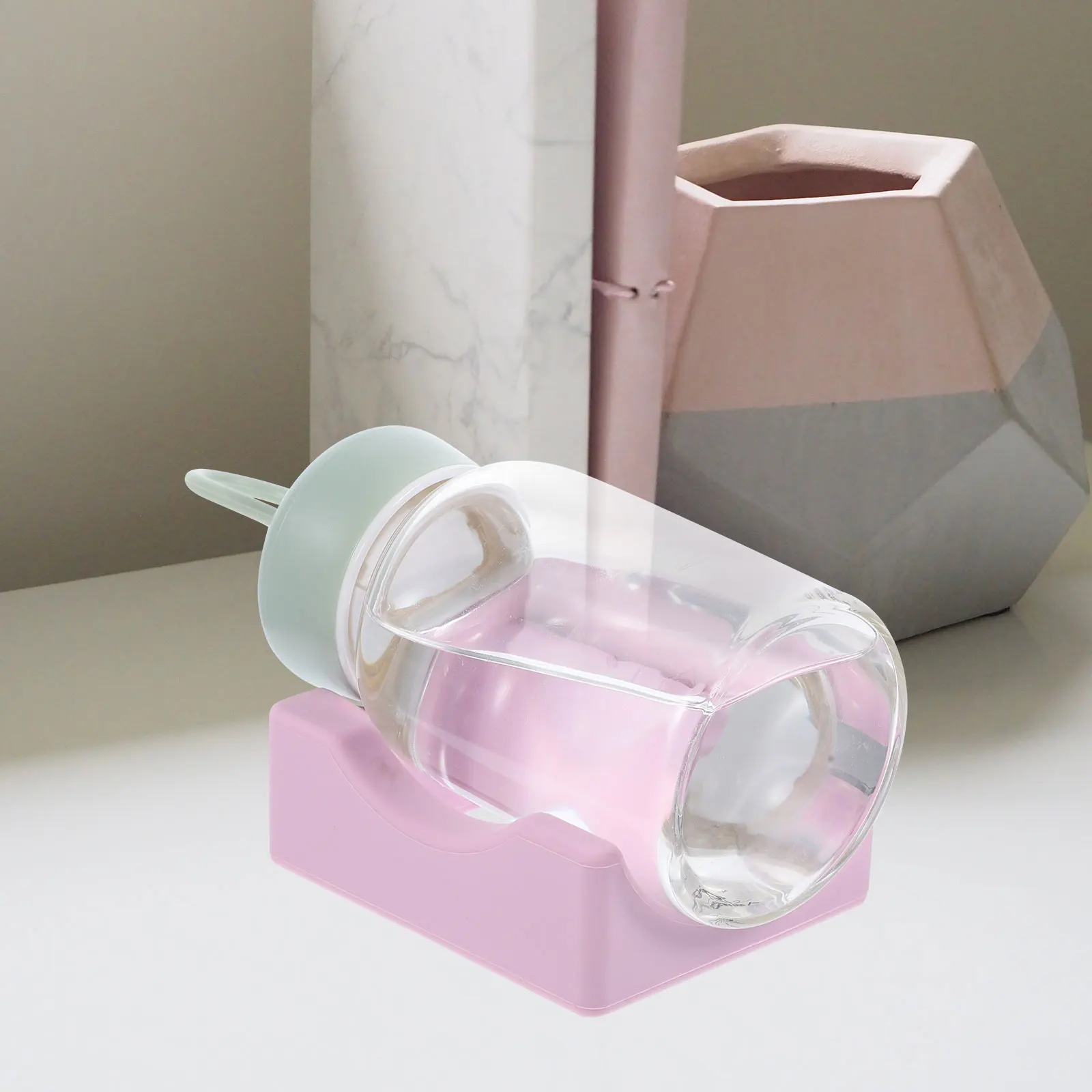 Culla portabicchieri in silicone per bicchieri Supporto per bicchieri piccolo Culla per tazza in silicone antiscivolo resistente ai graffi con slot incorporato