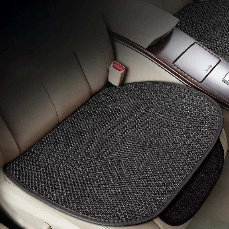 

Summer Car Seat Cushion Cover Breathable Ice Silk Non Slip Auto Seat Protector Pad Men Women Universal Car Interior Accessories