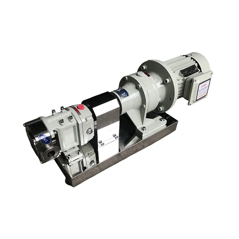 

Rotary Lobe Pump 2.2kw Stainless Steel High Viscosity Cam Sanitary Rotary Lobe Transfer Pumps Food Grade for Chocolate Cream