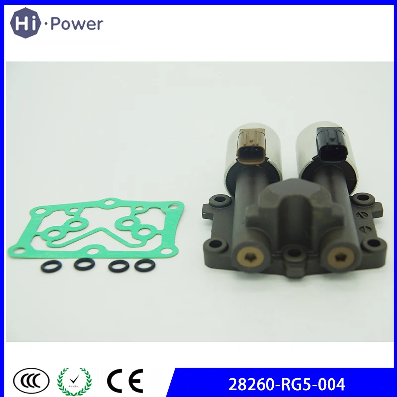 28260-RG5-004 Transmission Dual Linear Solenoid For Honda Civic + Gasket+Ring Gearbox Solenoid 28260RG5004