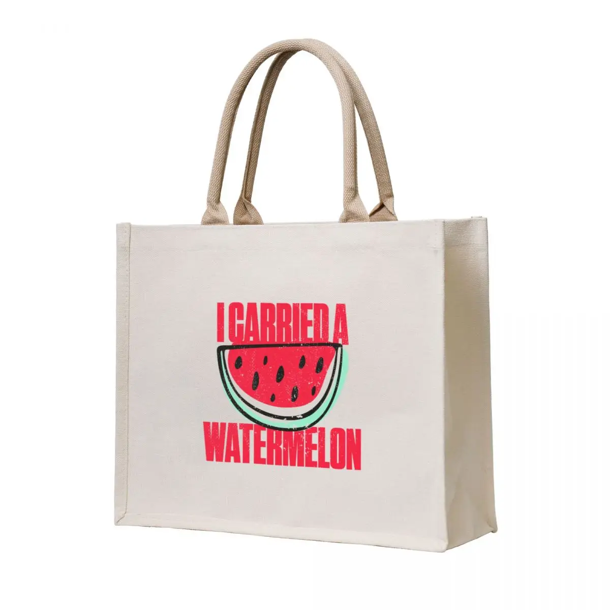 

Classic I Carried A Watermelon Funny Vintage Tote Bag great bag cute pouch bag Shopping bags