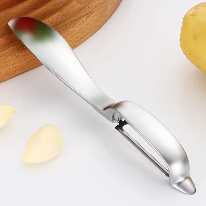 German Stainless Steel Peeler Potato Fabulous Peeling Gadget Apple Paring Knife Household Kitchen Multi-Functional Beam Knife Sh