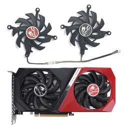 Nuevo ventilador de refrigeración de 85MM para GeForce RTX 3060 Ti RTX3060 NB DUO 12G V2 L-V, ventiladores de refrigeración para tarjetas gráficas de vídeo