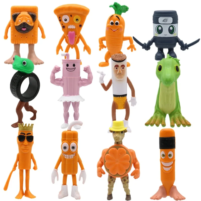 

New Shanhaijing Thump Thump Thump Stick Figure Doll Model Desktop Ornament Collectible Toys Gifts for children Trendy Decoration