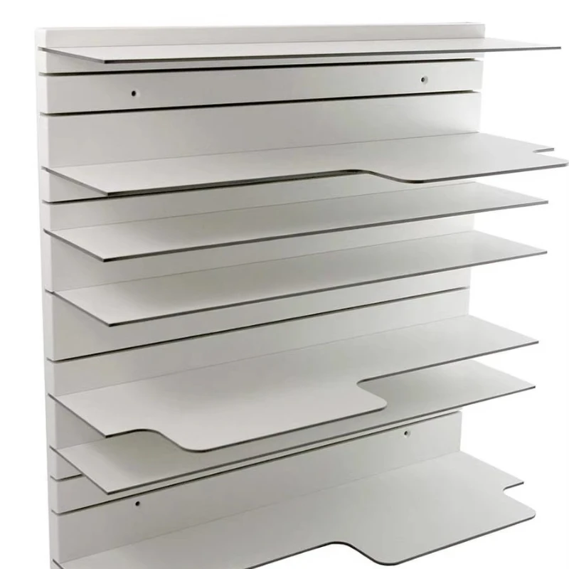 Wall-Mounted Invisible Bookshelf Wall Storage Rack Dutch Bookshelf Wall-Mounted Magazine Rack Vintage Storage Shelf