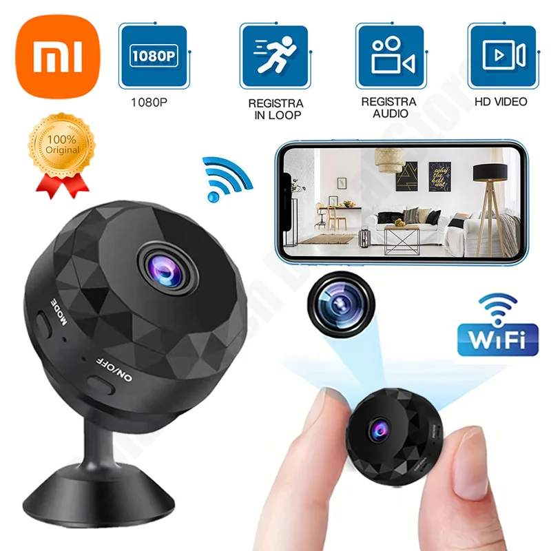 Xiaomi Mini WiFi HD 1080P Camera Remote monitoring Securitys Wireless Full Securitys Surveillance Camera for Home Office Outdoor