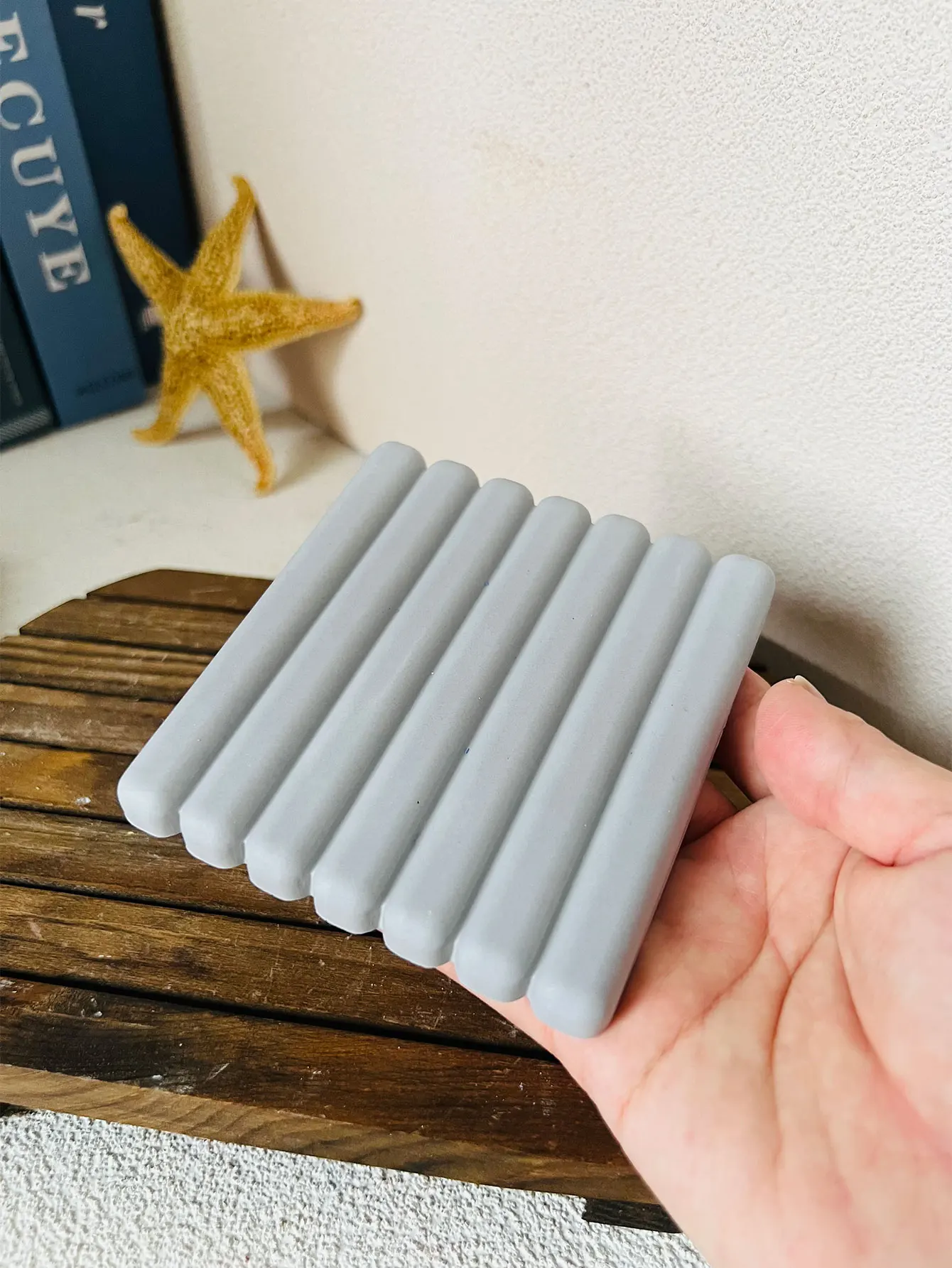 Honeycomb Coaster Mold Circular Snowflake Insulation Pad Concrete Silicone Mold Tree of Life Geometric Trinket Tray Plaster Mold