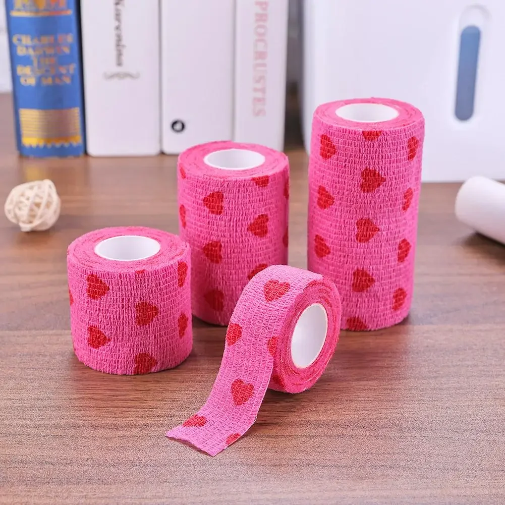 Tattoo Grip Bandage Cover Wraps Tapes Non-woven Waterproof for Pet Self Adhesive Finger Wrist Protection Tattoo Accessories