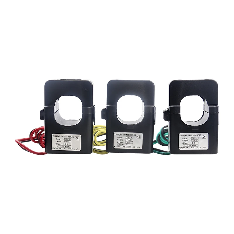 3PCS Split core current transformer KCT-36 current sensor 100A 200A 250A 300A 400A 500A 600A mini current transformer CTs