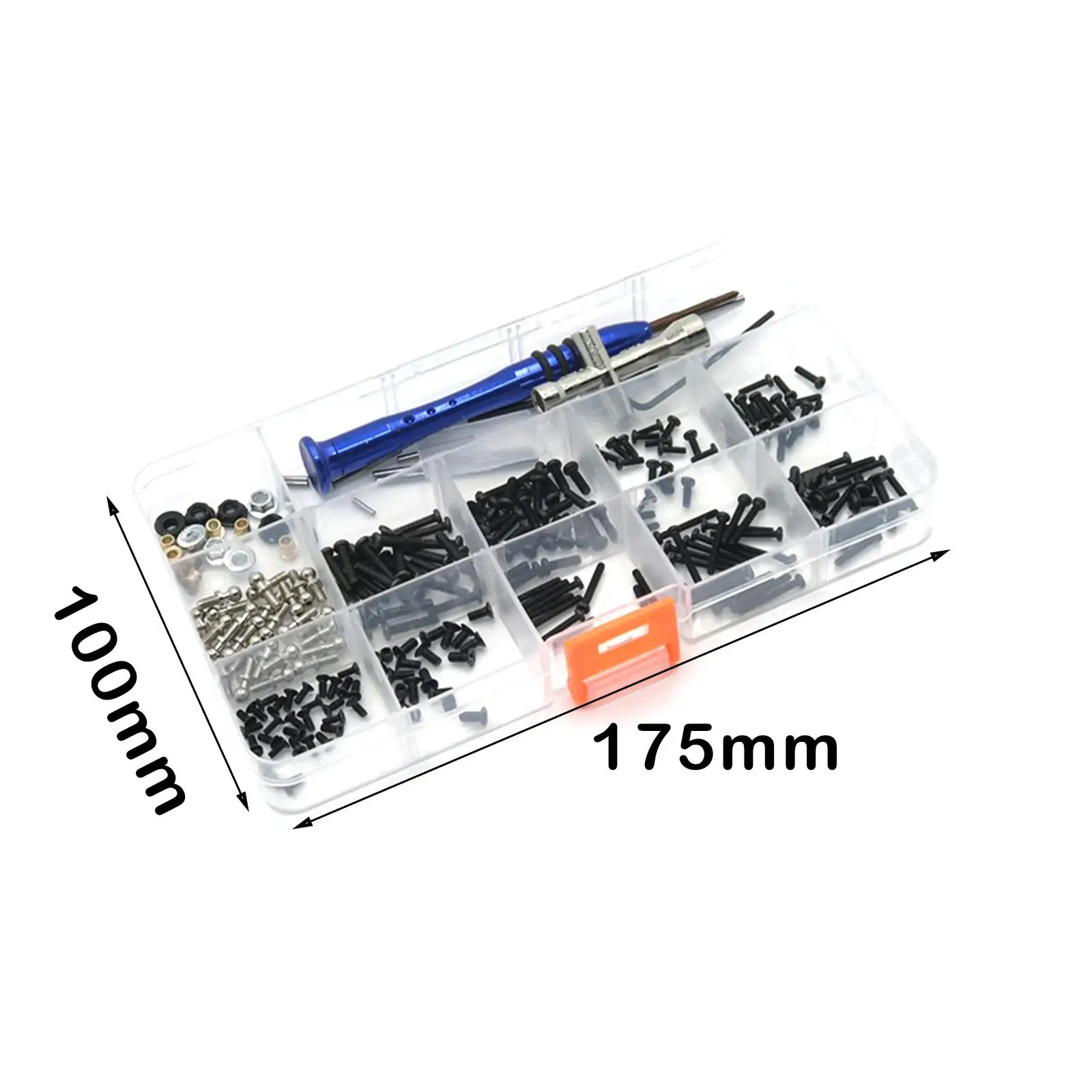RC Screw Kit Assortment Set Hardware Fasteners /18 1840969 RC Trucks Model Car