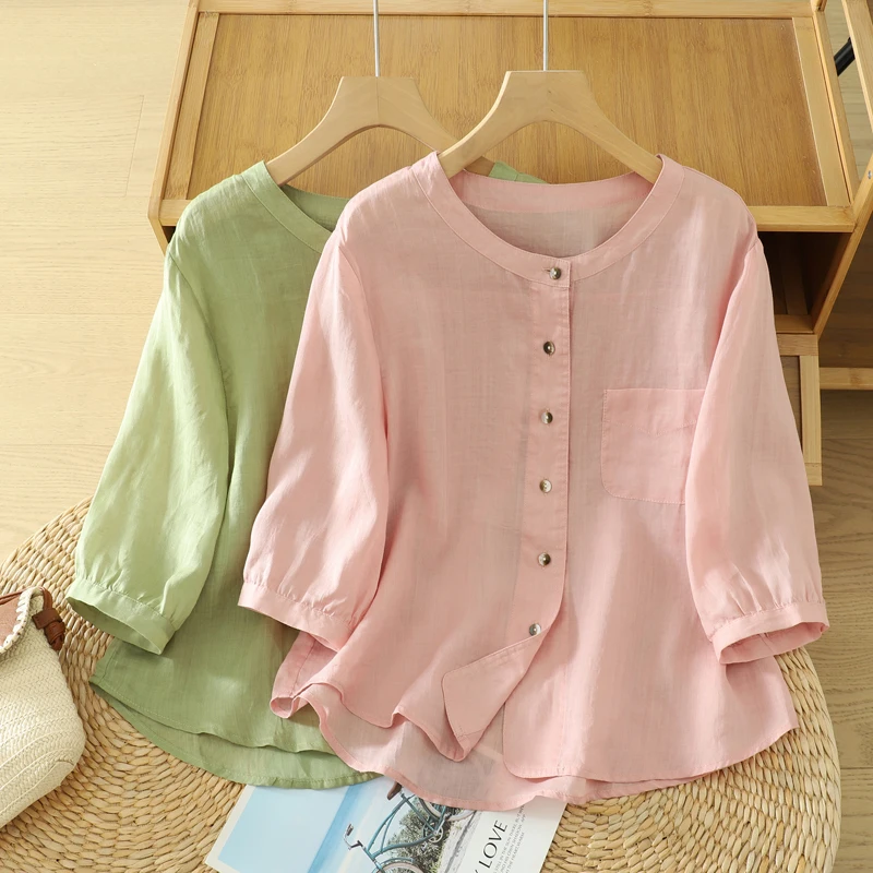 

Женский утягивающий ор Svel, тонкий хлопок, полиэстер, летняя мода, повседневный универсальный дизайн, для поездок на работу, Sle