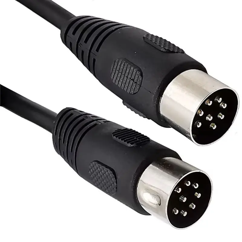 1m 1.5m 3m Roland Cable PG MPG Programmers MKS JX GR Synths RRC FC-100 GP-8 16 GM-70 DIN 6Pin Male to Male 0.5m