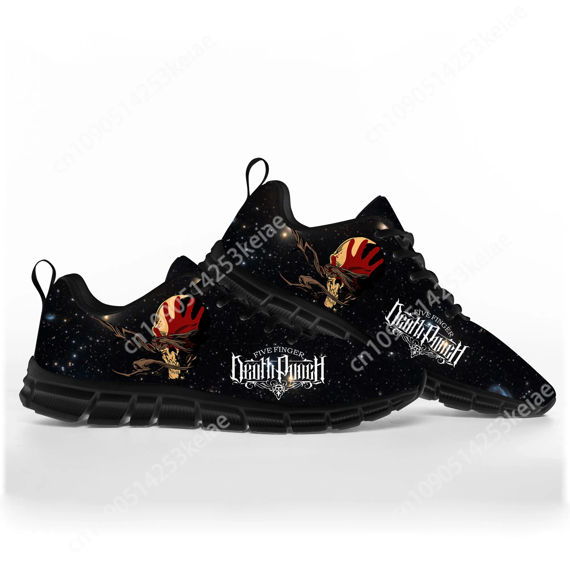 Zapatos deportivos de cinco dedos Death Punch para hombre, mujer, adolescente, niños, zapatillas de deporte, banda de Rock, zapatos informales personalizados para parejas, zapatos de alta calidad