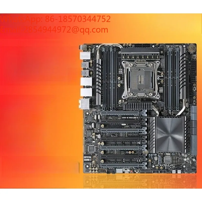 X99-E WS Workstation Main Board LGA 2011-3 Support USB3.1 IPMI 10G Network Port