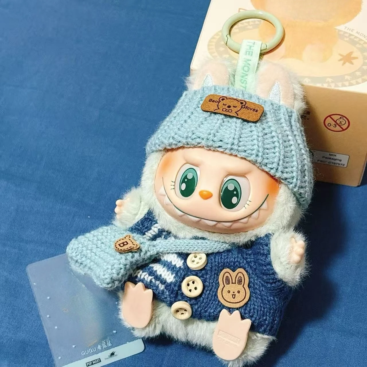 ملابس دمى ل Labubu الزي V1 V2 V3 17 سنتيمتر دمى الجلوس اكسسوارات نظارات الملابس مصمم الاطفال هدية سترة قبعة مجموعة الحقائب