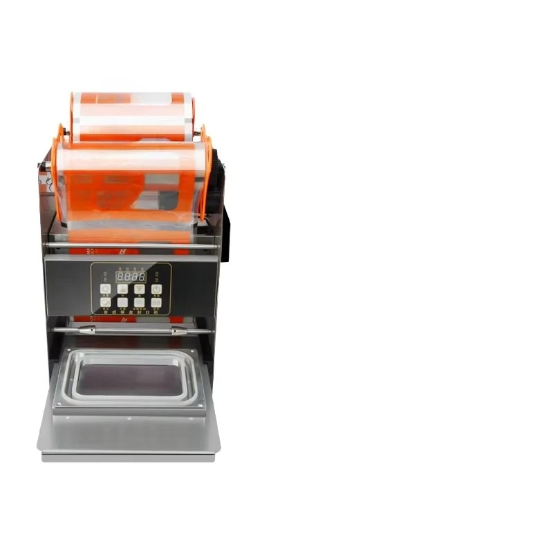 R-Pack Semi-Automatic Meal Prep Packaging Bowl Sealing Machine High-Speed for Prepared Meals & Ready-to-Eat Food Production