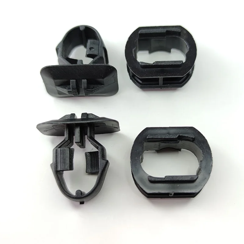 Car Side Skirt Trim Retainer Clips Plastic Fastener Rivet For Mercedes Benz C/E/CLK Class Auto Fastener Clips 10/5Pcs/Set