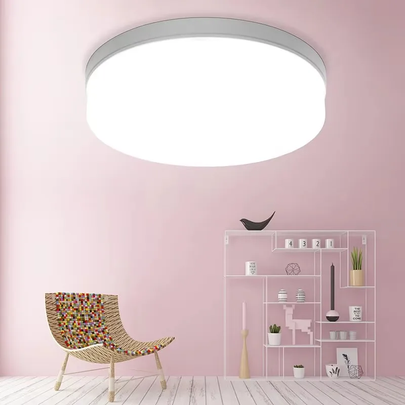 LED Ceiling Panel Light Ultrathin Square Round Natural Light 18W 24W 36W 48W 85-265V LED Mounted Modern Lighting For Home Deco