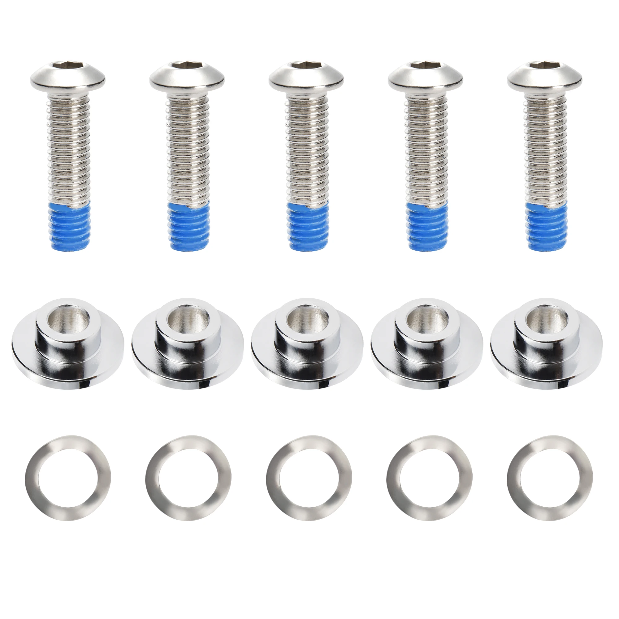 

Front Brake Disc Rotor Hardware Bolts and Washers for Harley 2014-Up Touring Road Glide Street Glide Electra Glide Road King
