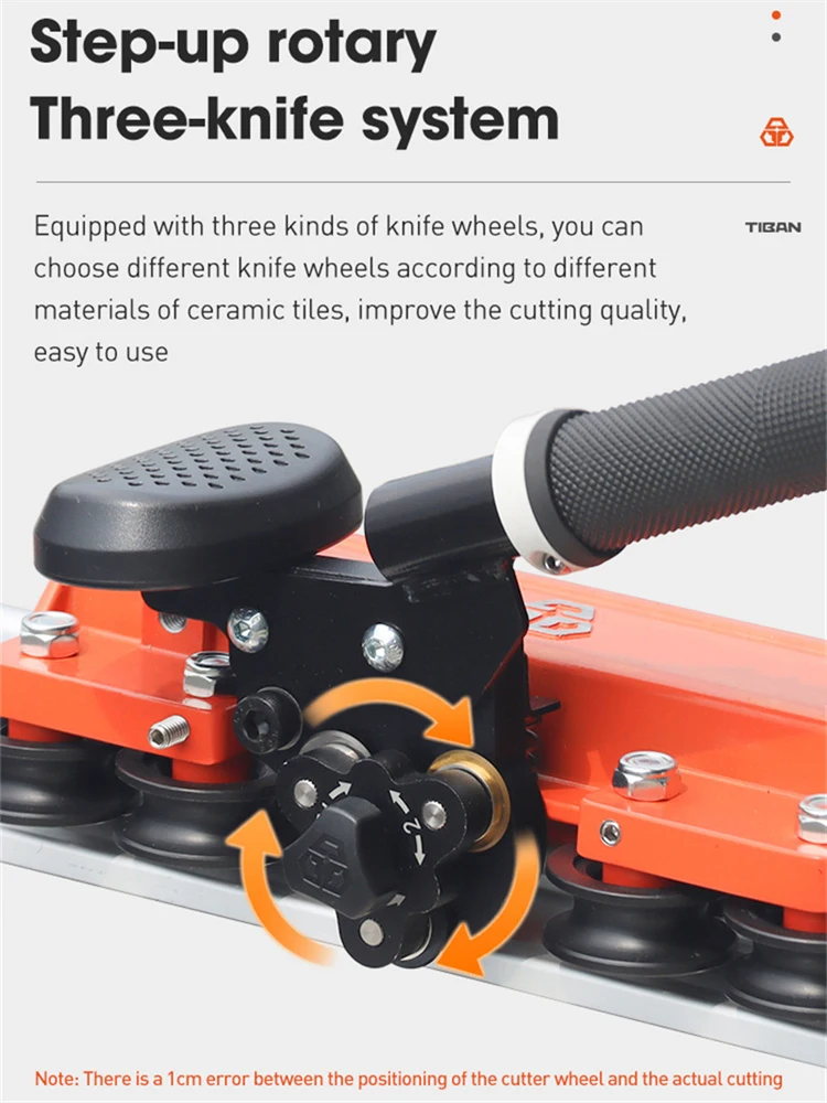 Manual/electric Tile Cutter, 1800mm Manual Push-blade, Multi-functional Cutter, Adaptable To Track Cutting.