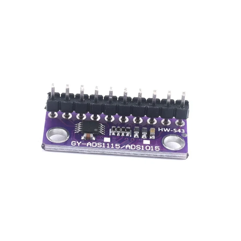 DC 2 -5V 4 CH ADS1115 Module ADC with Pro Gain Microcontroller 16 Bit Amplifier Board for Arduino I2C IIC ADC aVDD