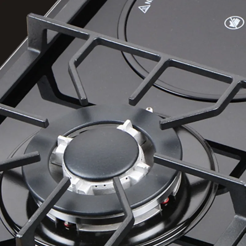 Electric Gas Cooker 4 Burners Built-In Glass Cooktops LPG/NG Gaz Stove Parts Cook Top Gas Hobs