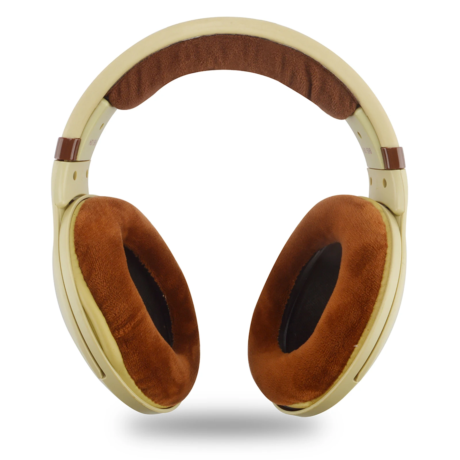 وسادة عقال Geekria القطيفة متوافقة مع Sennheiser HD598 HD598SE HD598CS HD595 HD569 HD559 HD558 HD555 HD518 HD515 لعبة واحدة