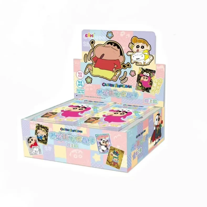 Crayon Shin-chan Card Nohara Shinnosuke Nohara Misae Xiao Bai Rare Genuine Collection Children Gift Toy Gift Collections Cards