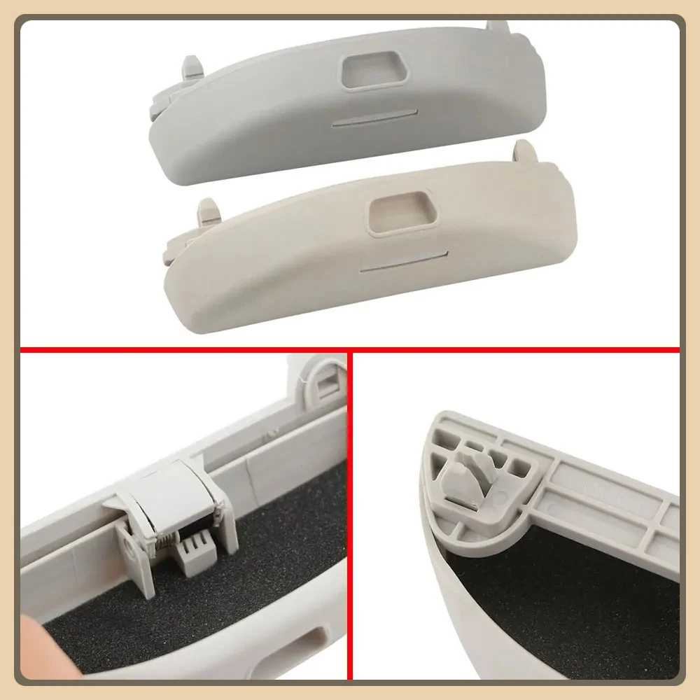 ABS Auto Brillenetui Sonnenbrillenhalter Aufbewahrungsbox Passend für VW Polo 6R für Skoda Rapid Octavia Fabia Superb