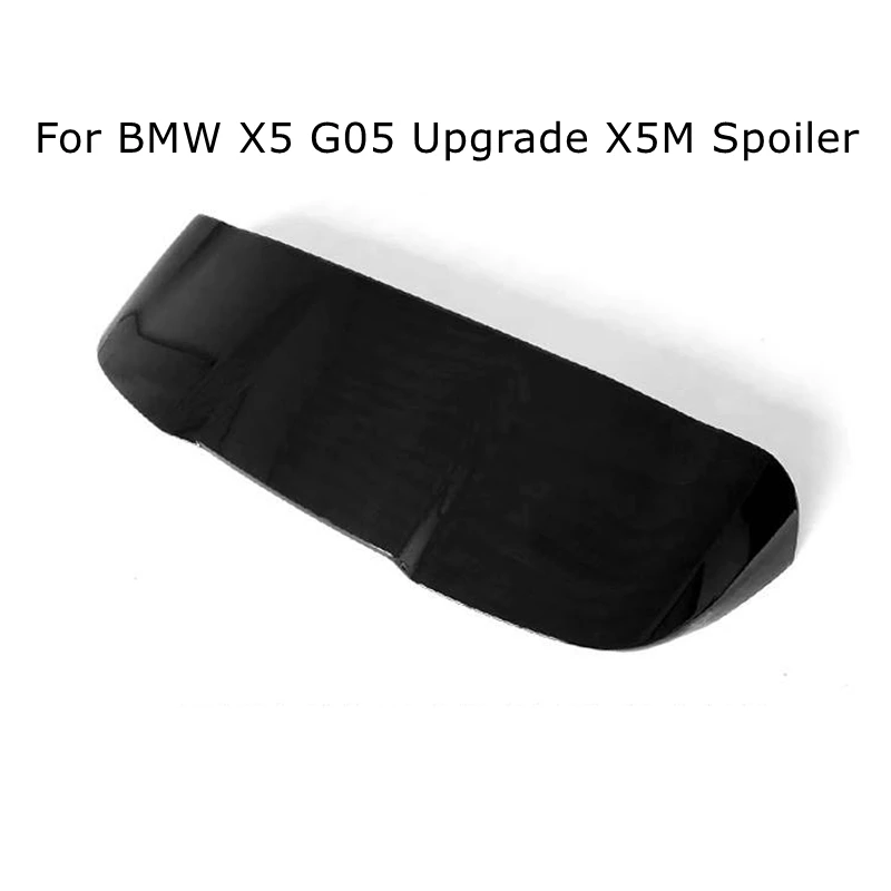 

ABS Black Rear Trunk Lip Spoiler Top Wing FOR BMW X5 G05 Upgrade X5M Style Spoiler 2018-2021